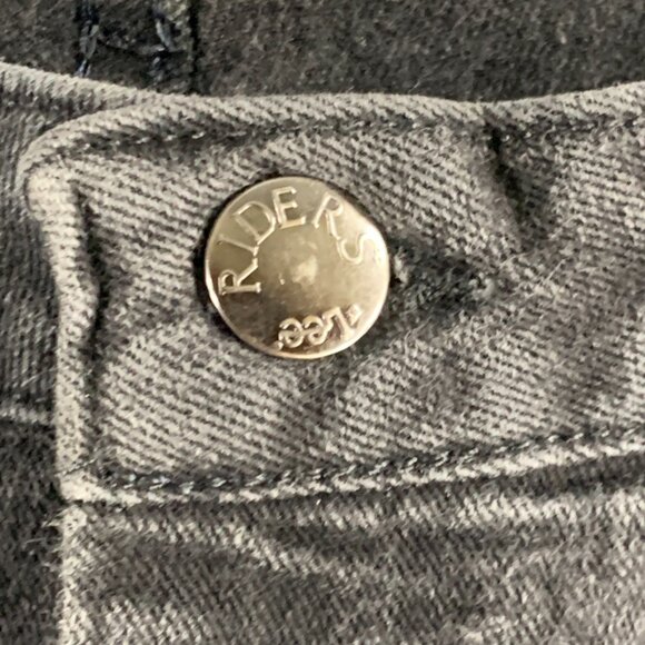 Riders by Lee Jeans 34x29 Black Stretch Denim Mid Rise Straight Leg Comfort Fit - Picture 6 of 11